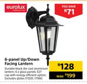 Eurolux 6 Panel Up/Down Facing Lantern