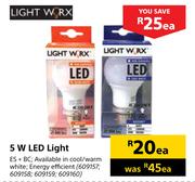 Light Worx 5W LED Light-Each