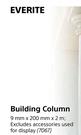 Everite Building Column 9mm x 200mm x 2m