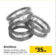 Brickforce 150mm x 2.8mm x 20m (NHBRC Approved)-Each