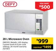 Defy 28Ltr Microwave Oven