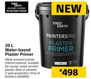 Fired Earth 20Ltr Water Based Plaster Primer