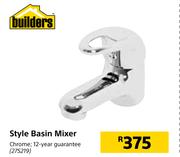 Builders Style Basin Mixer