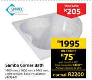 Sphinx Samba Corner Bath