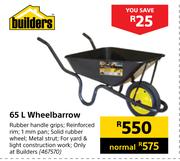 Builders 65Ltr Wheelbarrow