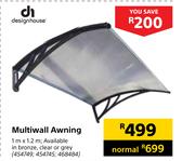 Design House Multiwall Awning
