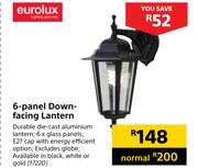 Eurolux 6 Panel Down Facing Lantern