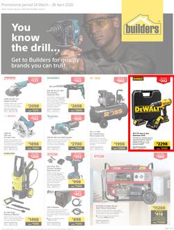 Builders : You Know The Drill (24 March - 26 April 2020), page 1