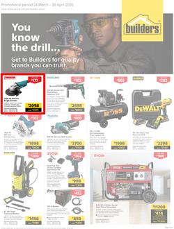 Builders : You Know The Drill (24 March - 26 April 2020), page 1