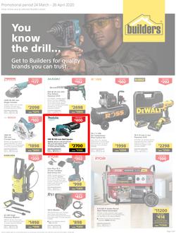 Builders : You Know The Drill (24 March - 26 April 2020), page 1