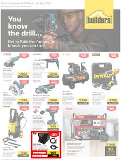 Builders : You Know The Drill (24 March - 26 April 2020), page 1