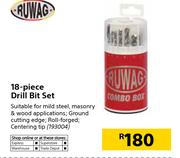 Ruwag 18-Piece Drill Bit Set 