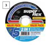 Superfex 115mm 2-In-1 Disc