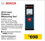Bosch 20m Laser Distance Measuring Tool GLM20