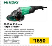 HiKoki 2000W 230mm Angle Grinder HTC G23ST