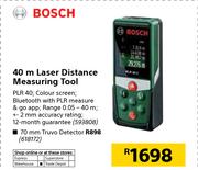 Bosch 40m Laser Distance Measuring Tool PLR40