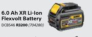 DeWalt 6.0Ah XR Li-Ion Flexvolt Battery DCB546