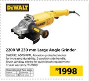 DeWalt 2200W 230mm Large Angle Grinder DWE492