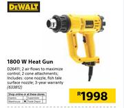 DeWalt 1800W Heat Gun D26411