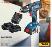 Bosch 18V 13mm Li-Ion Impact Drill Driver 