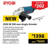 Ryobi 2300W 230mm Angle Grinder G-2323