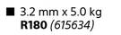 Disston 3.2mm x 5.0Kg Welding Rods