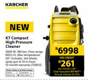 Karcher K7 Compact High Pressure Cleaner