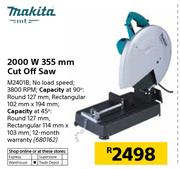 Makita 2000W 355mm Cut Off Saw M2401B