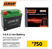 Grip 1.6 A Li-Ion Battery