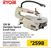 Ryobi 120W Variable Speed Scroll Saw SC-1600VL