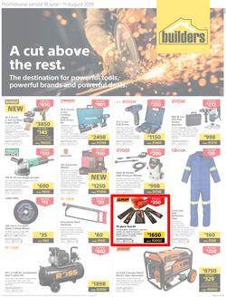 Builders : A Cut Above The Rest (18 Jun - 11 Aug 2019), page 1