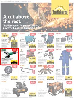 Builders : A Cut Above The Rest (18 Jun - 11 Aug 2019), page 1