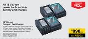 Makita 18V Li-Ion Compact Fast Charger DC18RC-Each