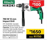Hitachi Hikoki 790W 13mm Impact Drill HTC DV20VB2