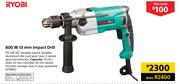 Ryobi 800W 13mm Impact Drill PD 220VR