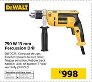 Dewalt 750W 13mm Percussion Drill DWD024
