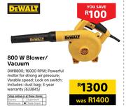 Dewalt 800W Blower/Vacuum DWB800