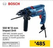 Bosch 550W 13mm Impact Drill GSB 1300
