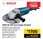 Bosch 2200W 230mm Angle Grinder GWS2200
