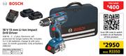 Bosch 18V 13mm Li-Ion Impact Drill Driver GSB 18 - 2 - LI Plus