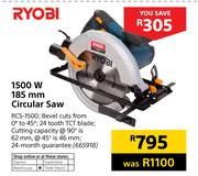Ryobi 1500W 185mm Circular Saw