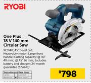 Ryobi One Plus 18V 140mm Circular Saw