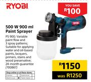 Ryobi 500W 900ml Paint Sprayer PS 900