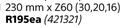 Ruwag TCT Circular Saw Blades 230mm x Z60-Each