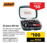 Grip 32-Piece Bit Set