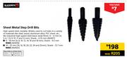 Blacksmith Sheet Metal Step Drill Bits