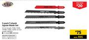 Ruwag 5-Pack T-Shank Jigsaw Blade Set