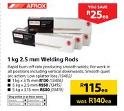 Afrox 1kg x 3.15mm Welding Rods-Each