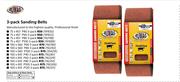 Ruwag 3 Pack Sanding Belts 75 x 457 P80