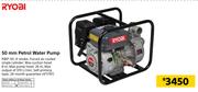 Ryobi 50mm Petrol Water Pump RWP-50